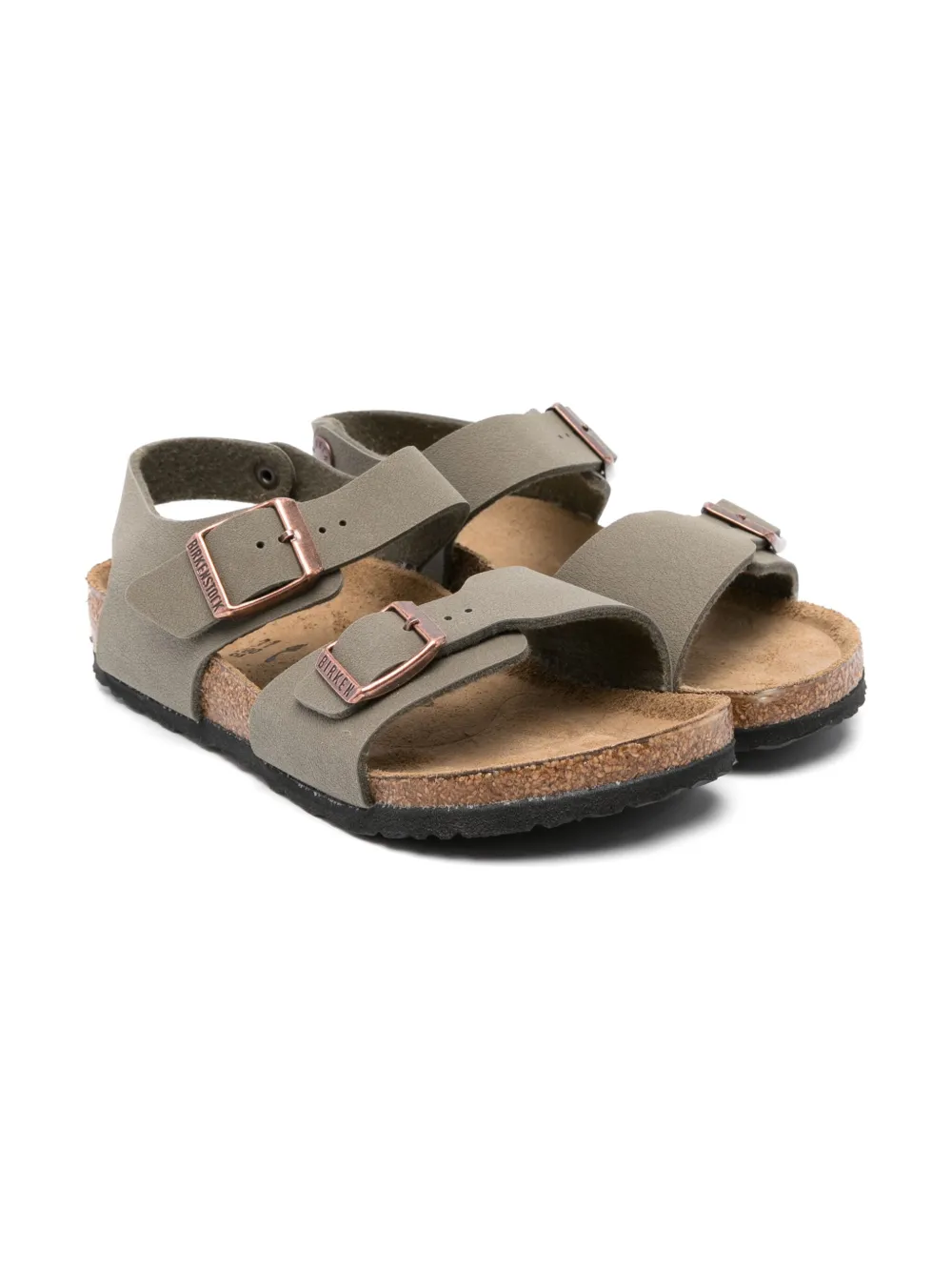 

Сандалии New York Birkenstock Kids, зеленый
