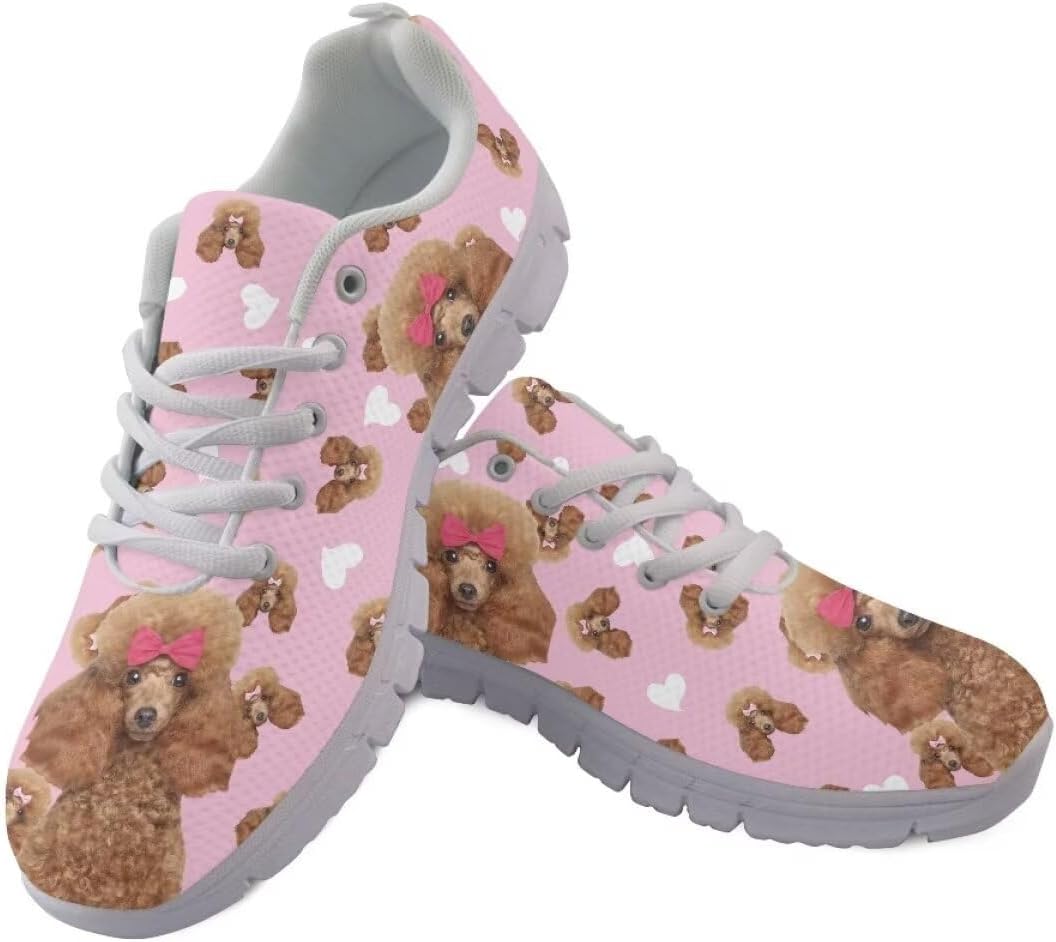 

Кроссовки для ходьбы AmzPrint для мужчин с милым анималистическим принтом, белой подошвой, походные кроссовки, модные повседневные кроссовки, размеры 6.5-13.5