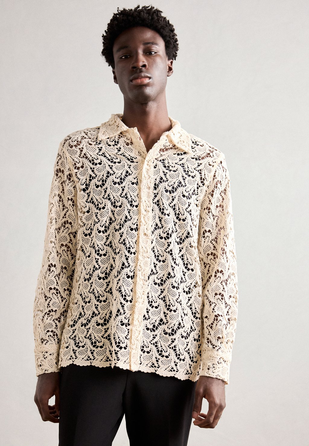 

Рубашка DIPO SHIRT STYLE COLLAR Heathe, песочный