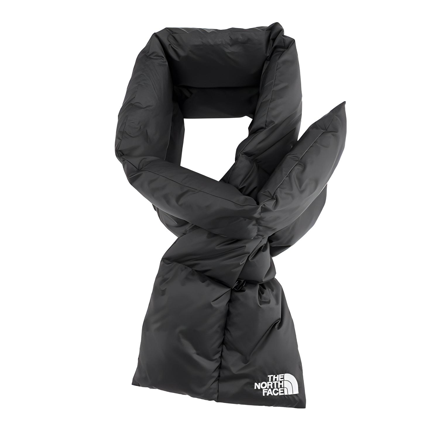 

THE NORTH FACE Вязаный шарф из гусиного пуха унисекс черный/коричневый, Black