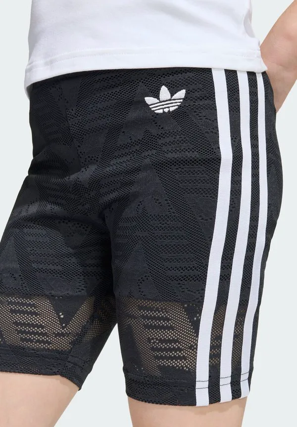 Велосипедная футболка с шортами Adidas Originals, White/Black — фото 4