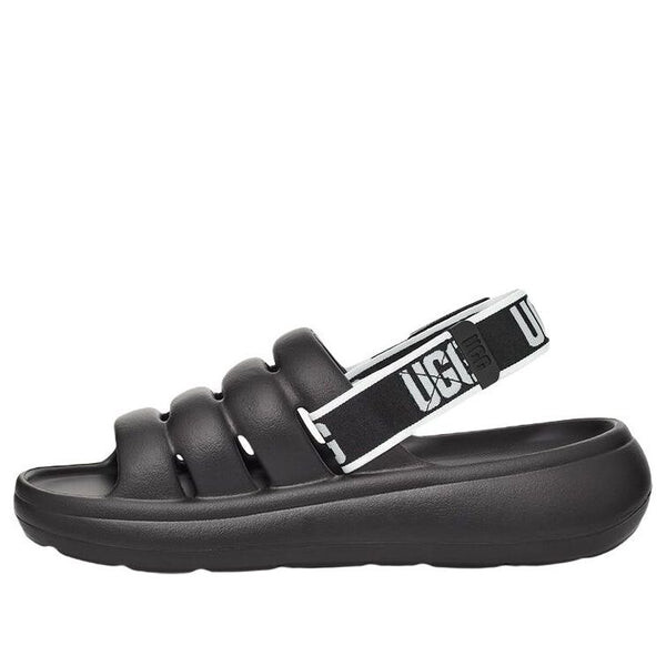 Сандалии sport yeah slide 'black' Ugg, черный