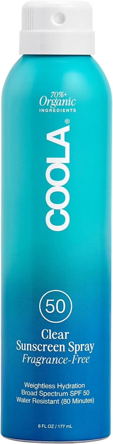 Солнцезащитный спрей Coola SPF50 без отдушки 6 fl oz