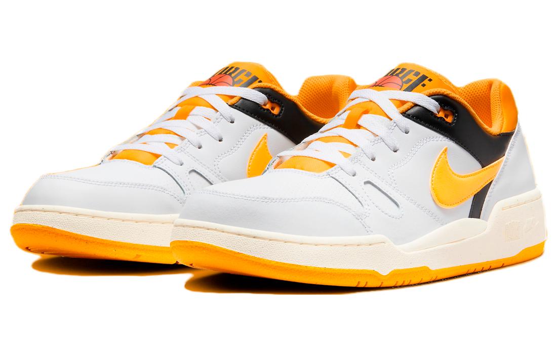 Футболка Full Force Low White University Gold Nike, бело-желтая — фото 3