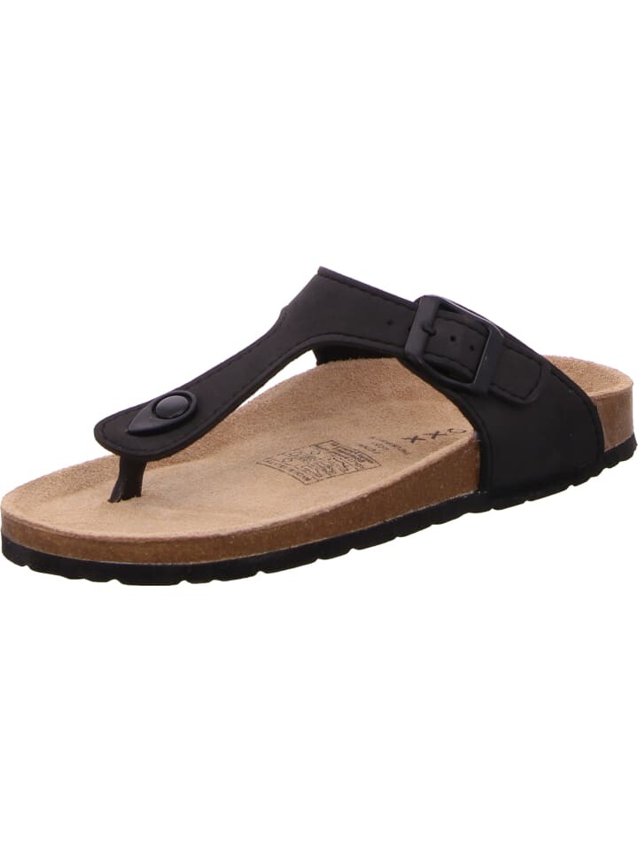 Мюли CLOXX Bio Flachschuh, черный