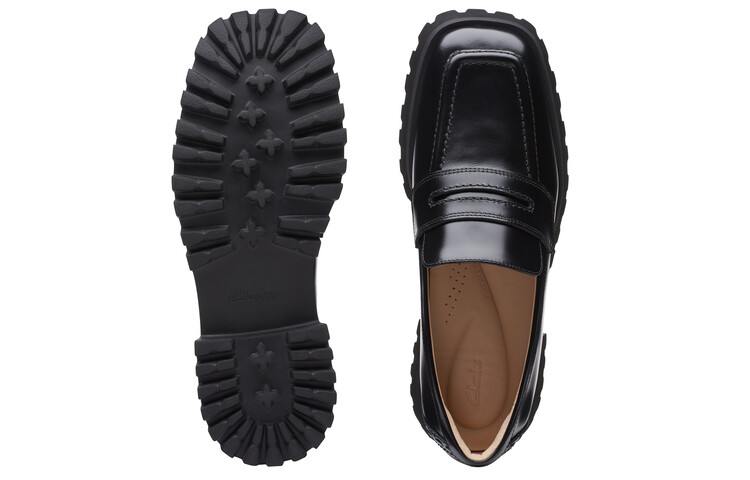 Женская повседневная обувь Trendy Series, женские низкие черные Clarks — фото 3