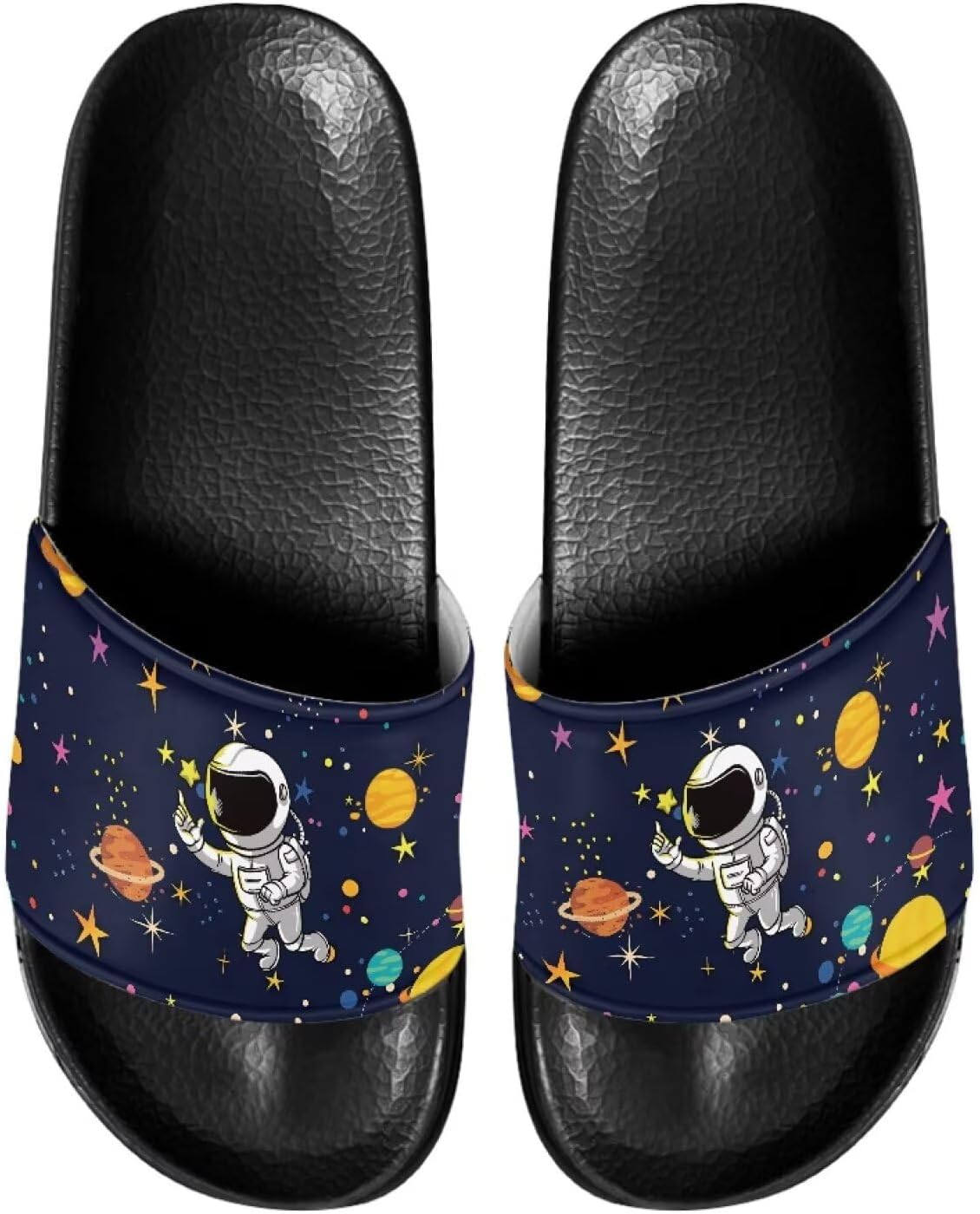 

Шлепанцы для женщин и мужчин с мягкой подошвой, комфортные, нескользящие, летние сандалии Judentidos, Cute Cartoon Astronaut