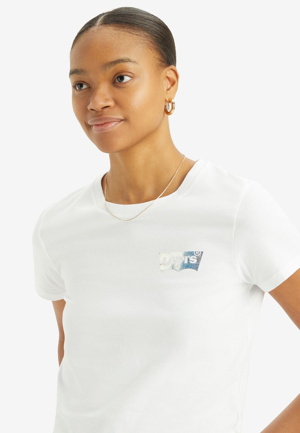 Футболка с принтом THE PERFECT TEE Levi's®, белый — фото 2