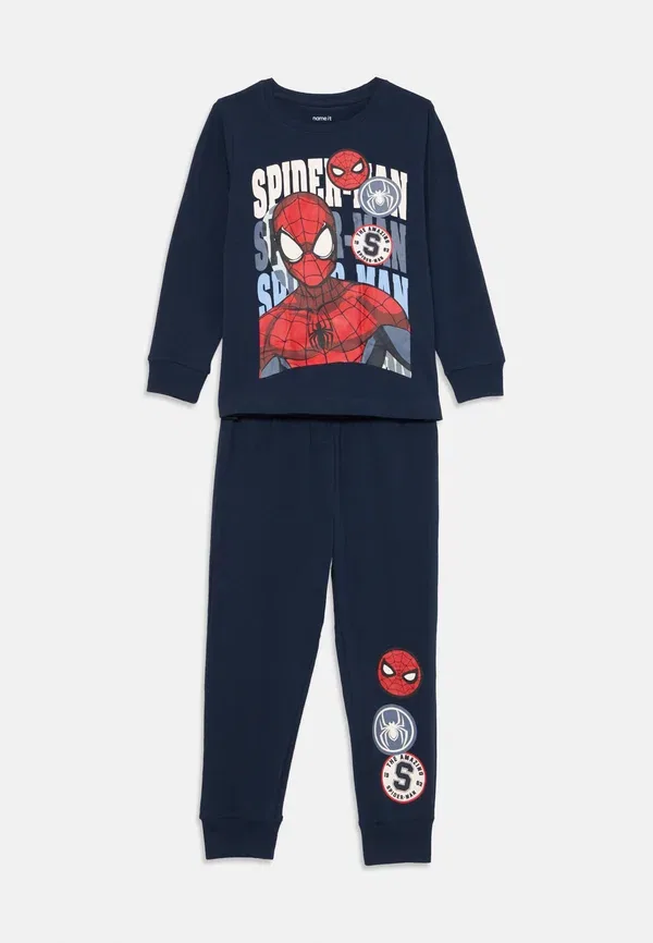 Пижама-спайдер сет Nmmocti mar pyjama set Name It, темно-синий