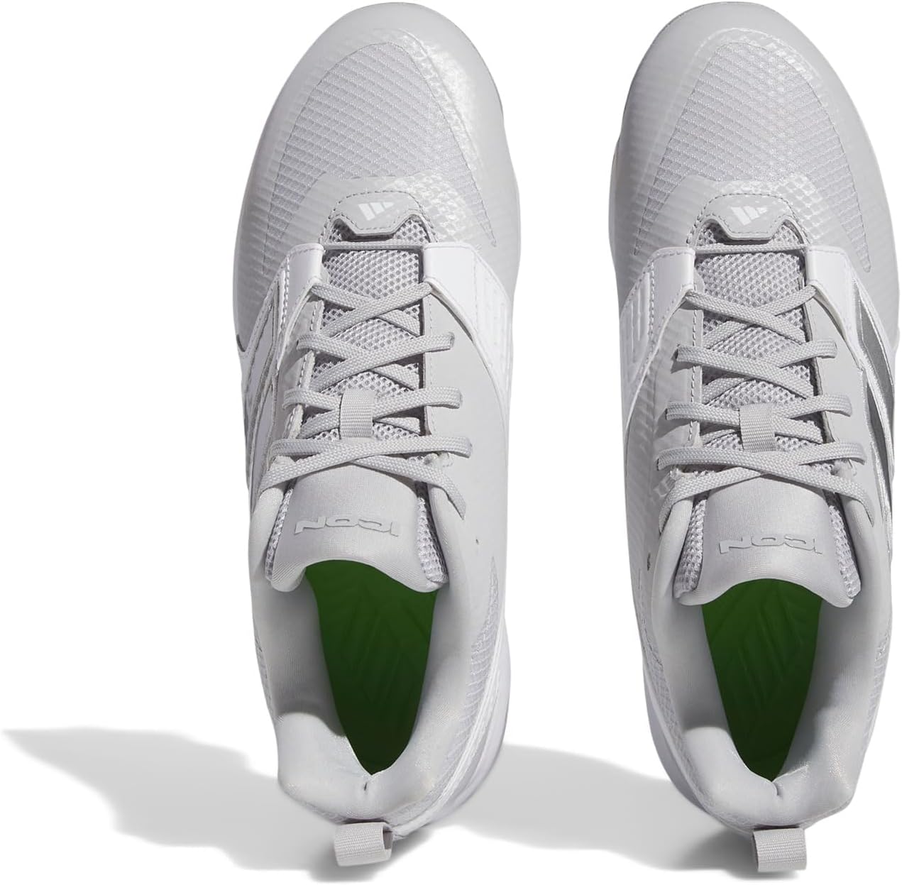 Мужские бутсы-кроссовки adidas Icon 8, белый/серый/светло-серый — фото 3