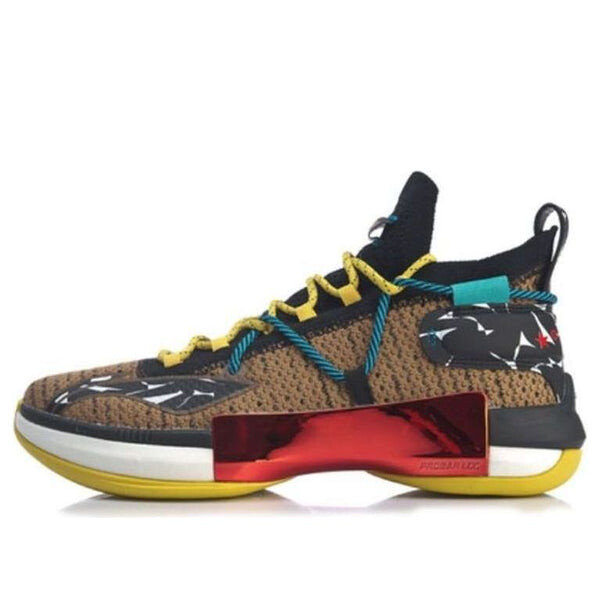 

Кроссовки speed vi 6 premium 'black yellow' Li-Ning, желтый