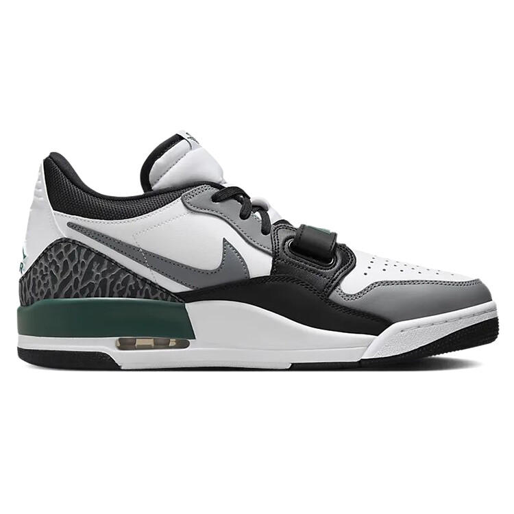 Кроссовки Jordan Legacy 312 Vintage Basketball Shoes Men Low-top Grey/white, светло-серый — фото 2