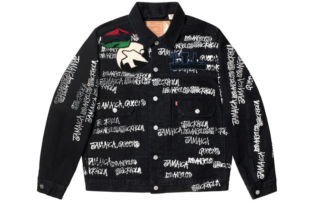 

Мужская куртка Stussy, Черный