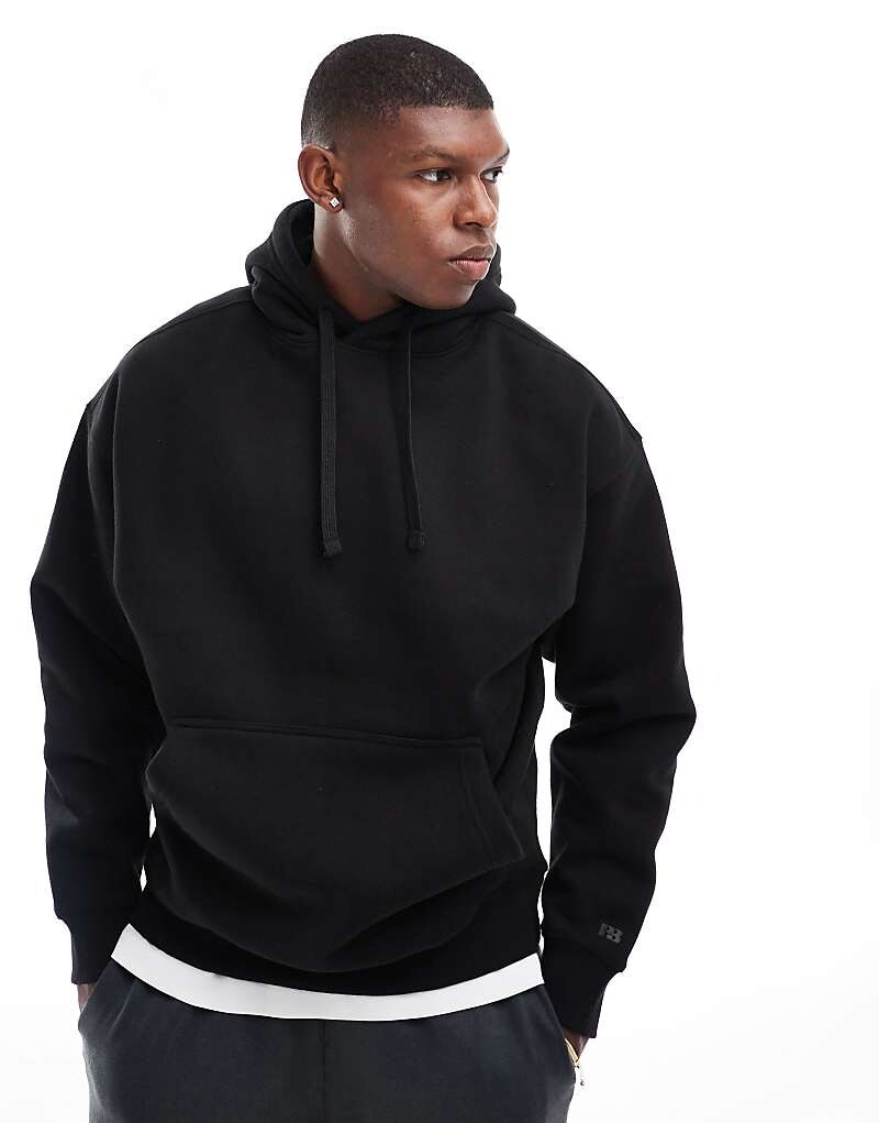 

Черное худи Pull&Bear