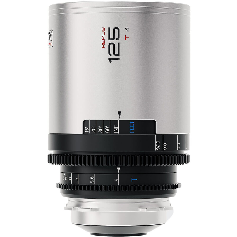

Объектив BLAZAR: полнокадровый анаморфотный объектив Remus 125 мм T4 1,5x (ARRI PL, янтарный блик) BLAZAR LENS