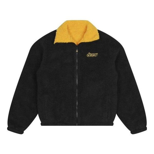 

Куртка reversible zip up jacket 'black yellow' Drew House, черный