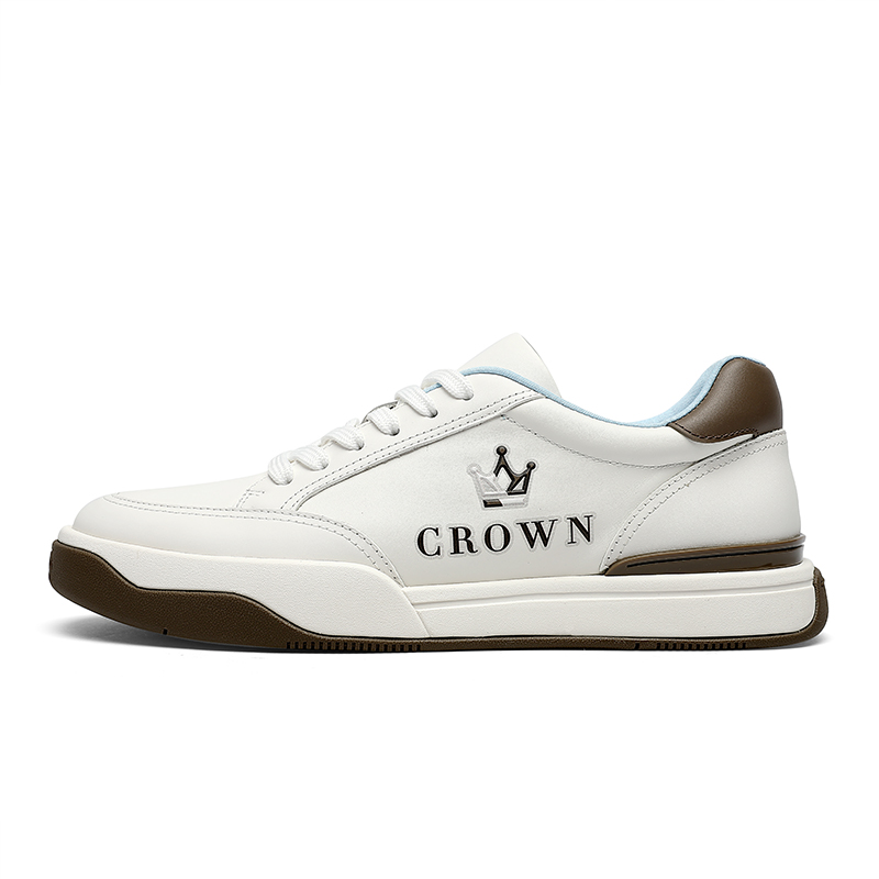 

Низкие мужские кроссовки CROWN, White Khaki