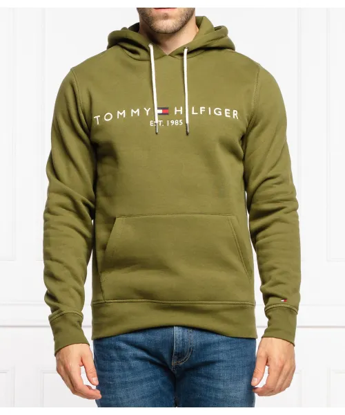 

Толстовка Regular fit Tommy Hilfiger, зеленый