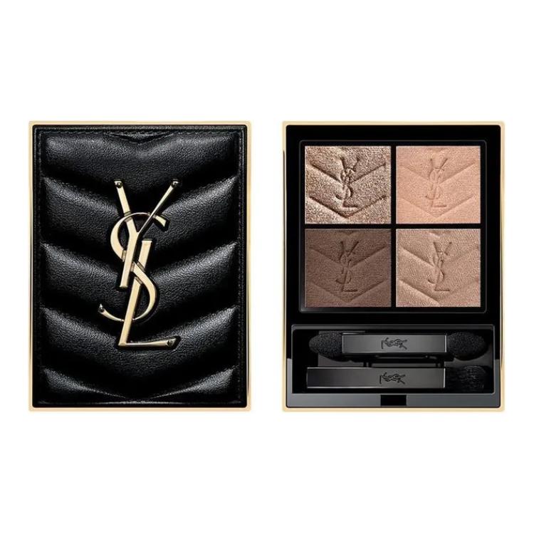 Мини-клатч в стиле Luxury Style палетка теней для век Natural Brightening Skin Tone SAINT LAURENT, #500 medina glow — фото 2