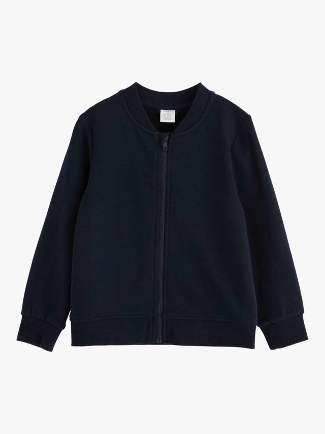 Детская хлопковая домашняя куртка Lindex, Dark Navy — фото 4