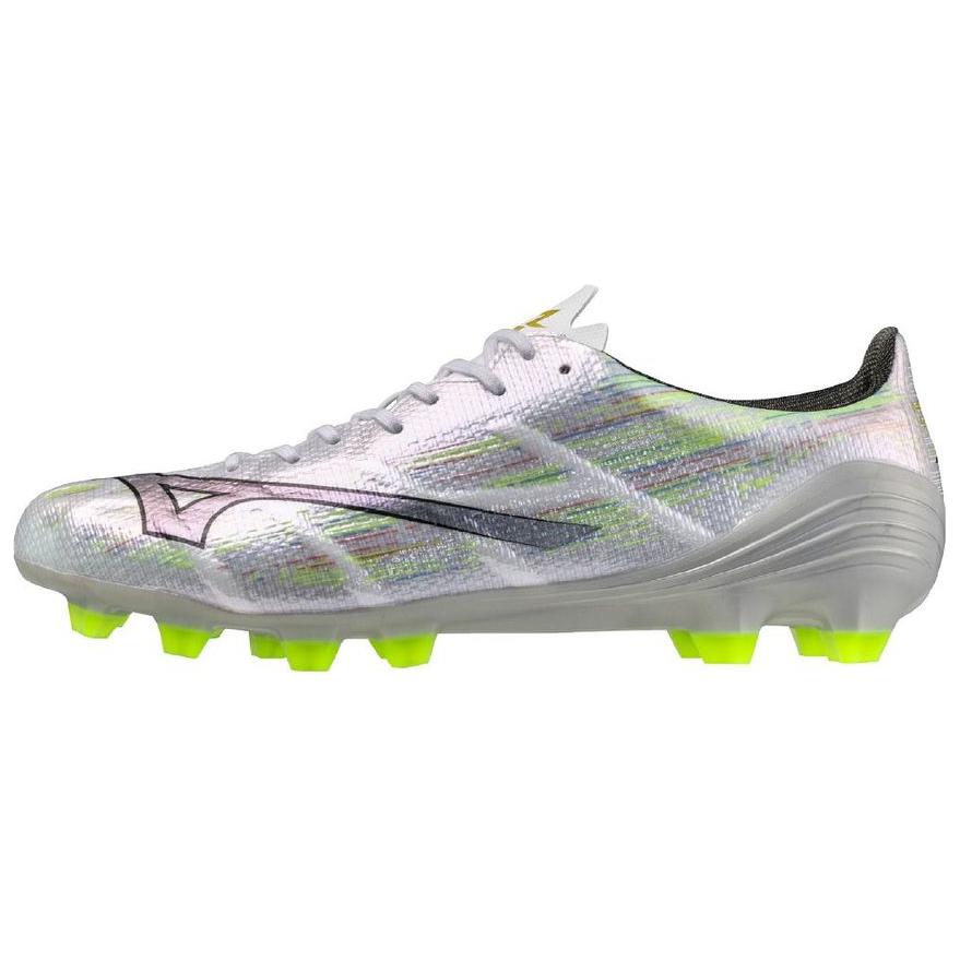 Mizuno Футбольные бутсы с защитой от скольжения, износостойкие, унисекс, серебристо-зеленые