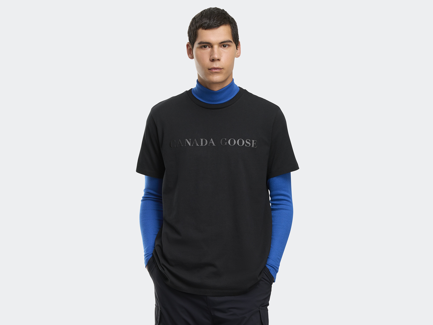 

Футболка Canada Goose Emersen Embossed Crewneck T-Shirt, черный