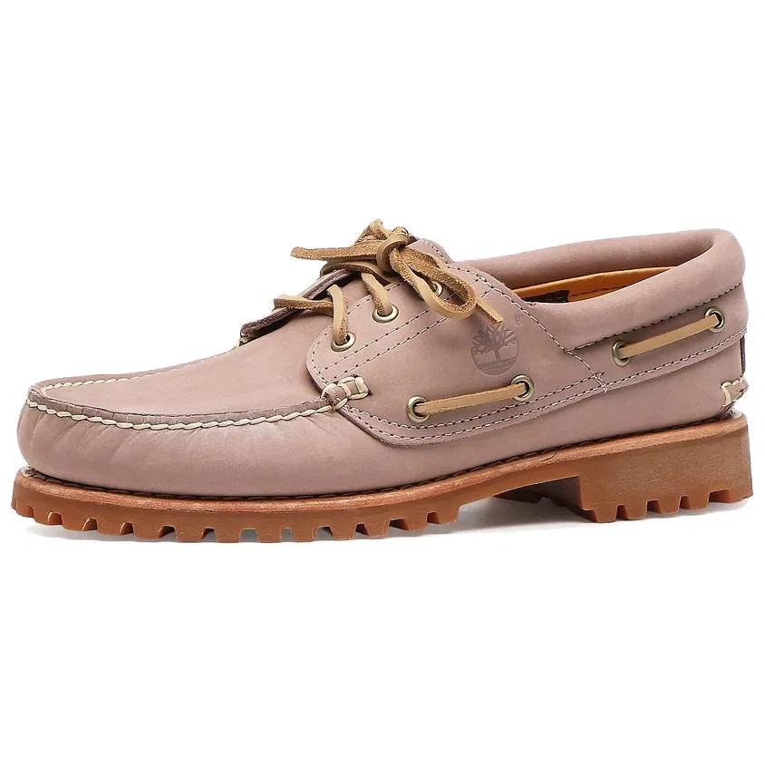 Туфли-лодочки с логотипом Timberland светло-фиолетовые — фото 3