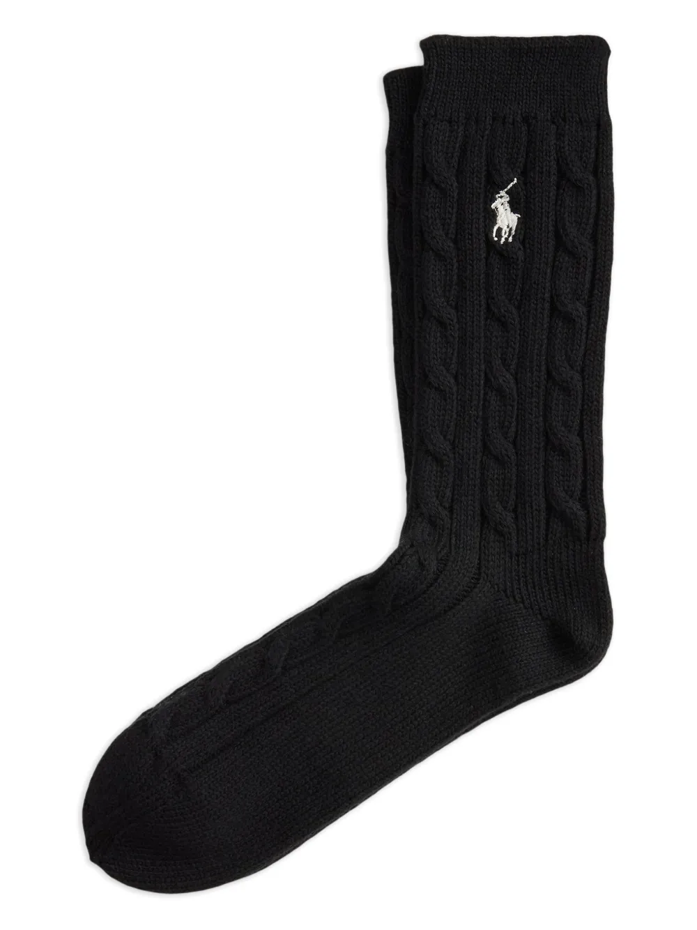 

Носки фактурной вязки POLO RALPH LAUREN, черный