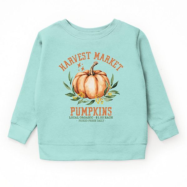 

Свитшот Harvest Market с принтом из тыкв The Juniper Shop, Seafoam