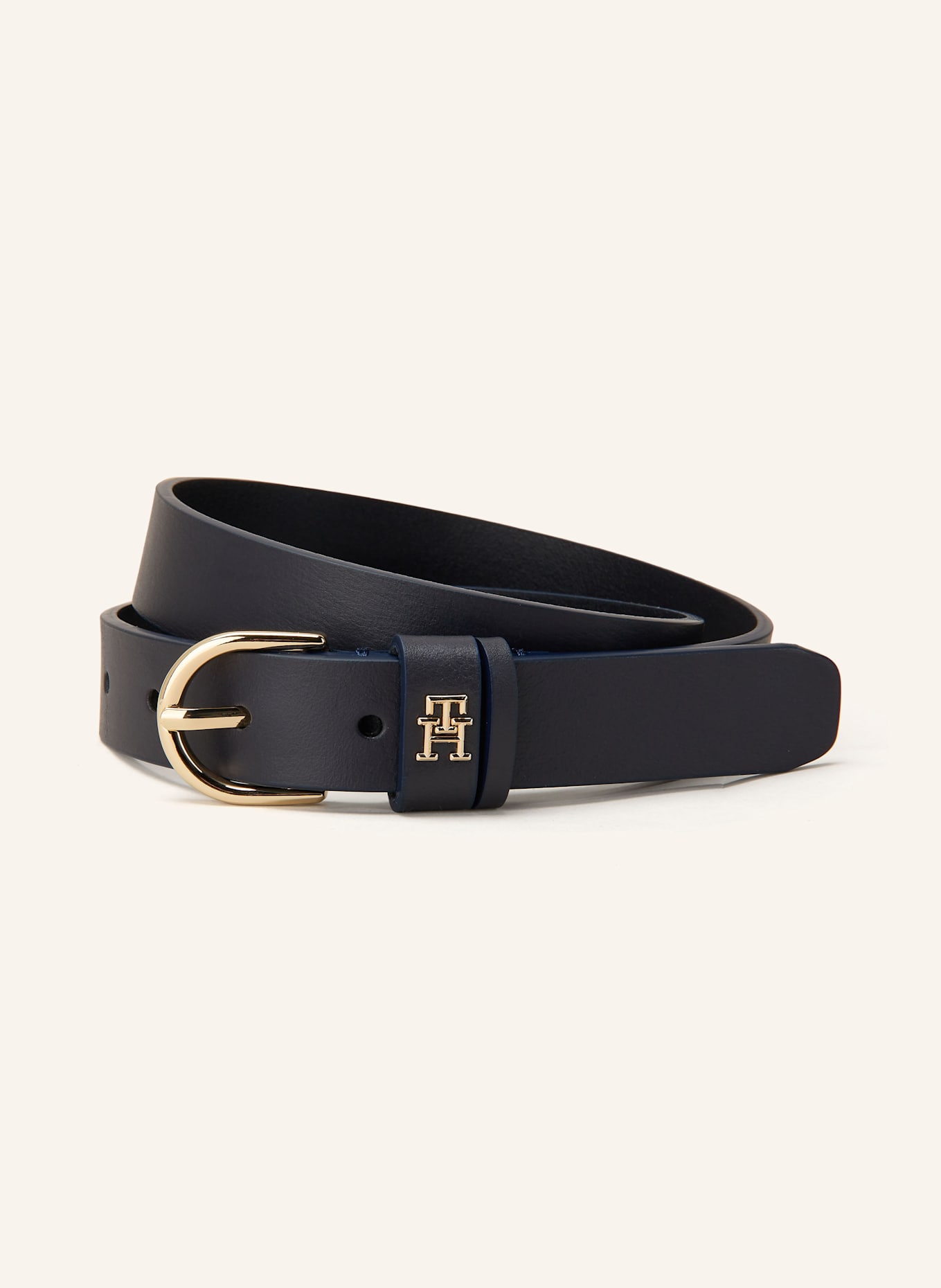 

Кожаный ремень Tommy Hilfiger, синий