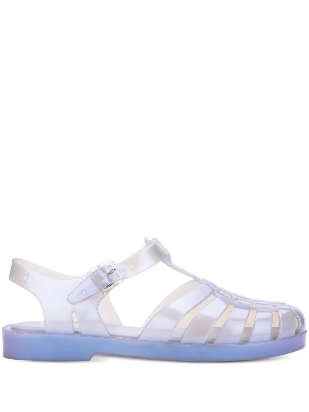 Сандалии с прозрачными ремешками Melissa, нейтральный