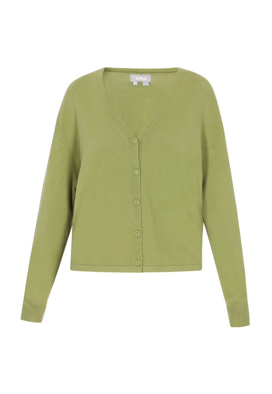 

Вязаный кардиган Usha Classic Look, цвет Kiwi