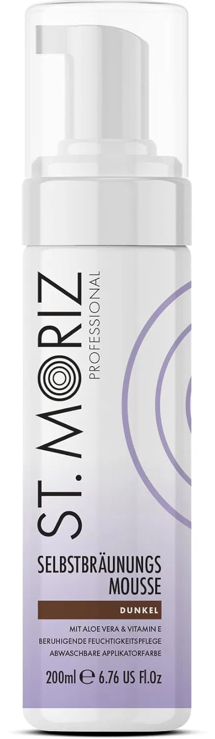 Набор для автозагара «Professional Mousse + Premium Applicator Kit» (темный) от St. Moriz St. Moriz