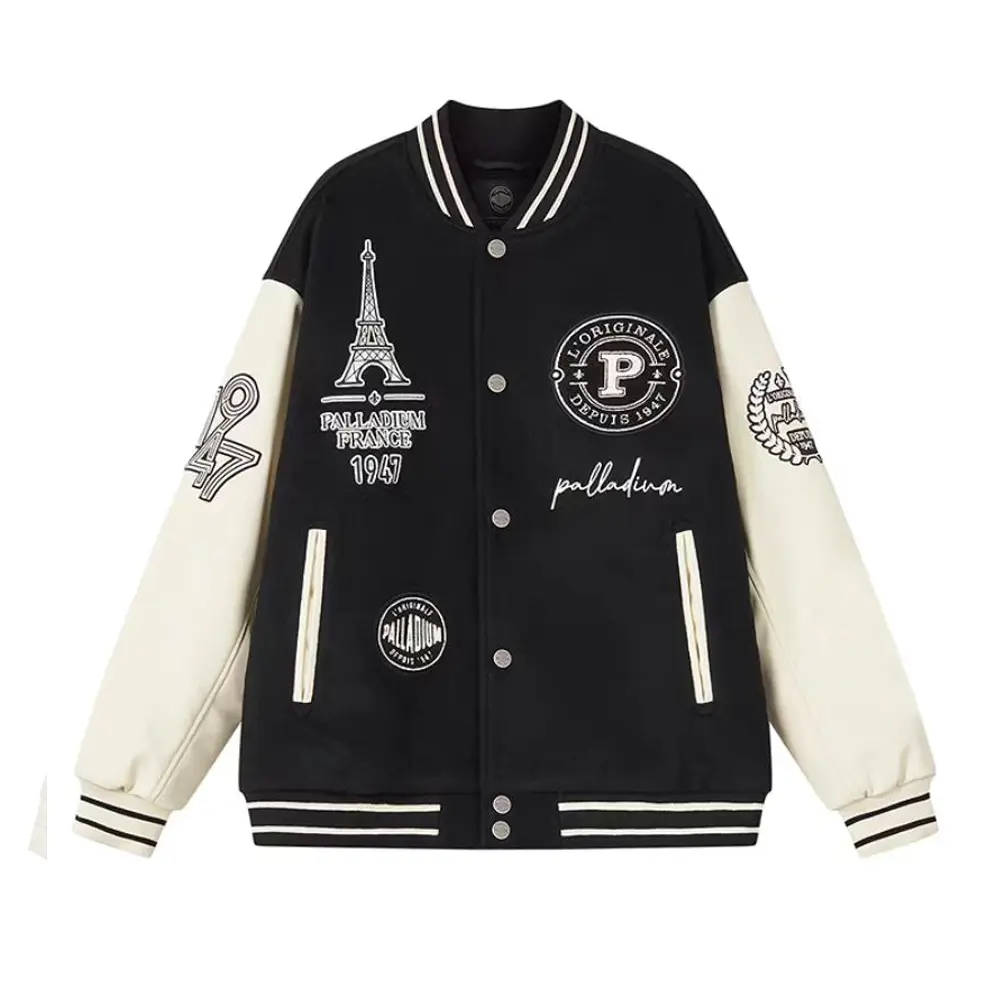 

Palladium Бейсбольная куртка унисекс Lead Black, Lead Black