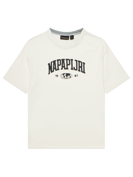 

Футболка regular fit S-Inot NP0A891F D Napapijri, экрю