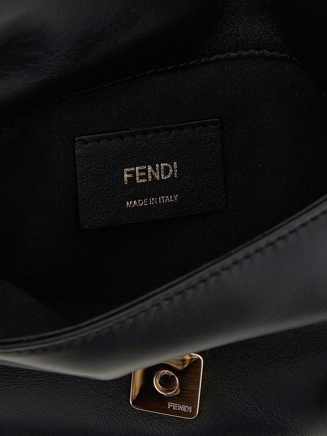Сумка-клатч «Mamma Baguette» FENDI, черный — фото 4