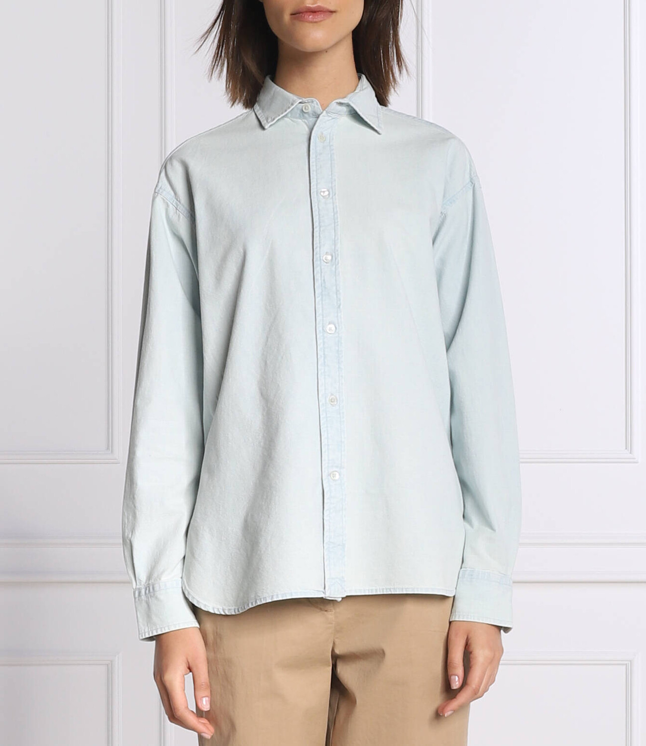 

Рубашка POLO RALPH LAUREN regular fit, небесно-голубой