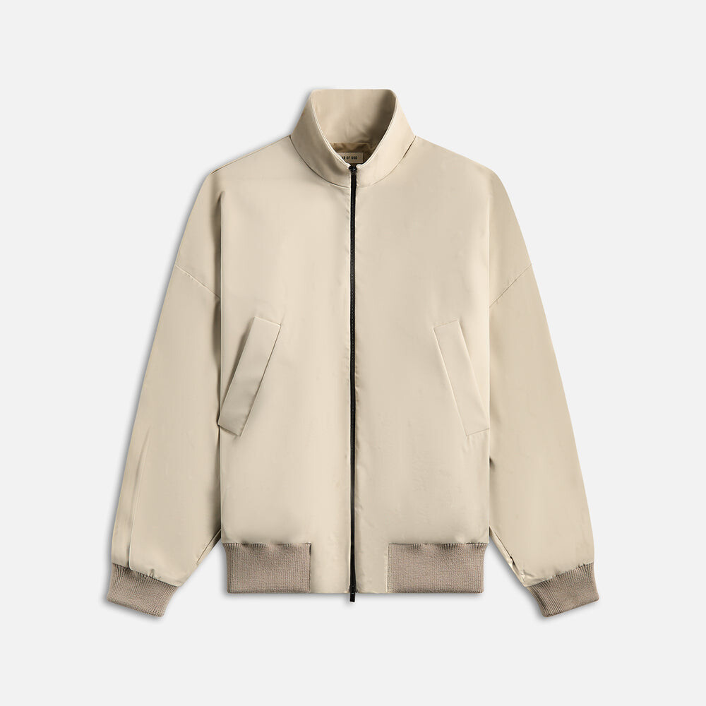 

Куртка Fear of God High Neck Track Jacket, цвет Cement