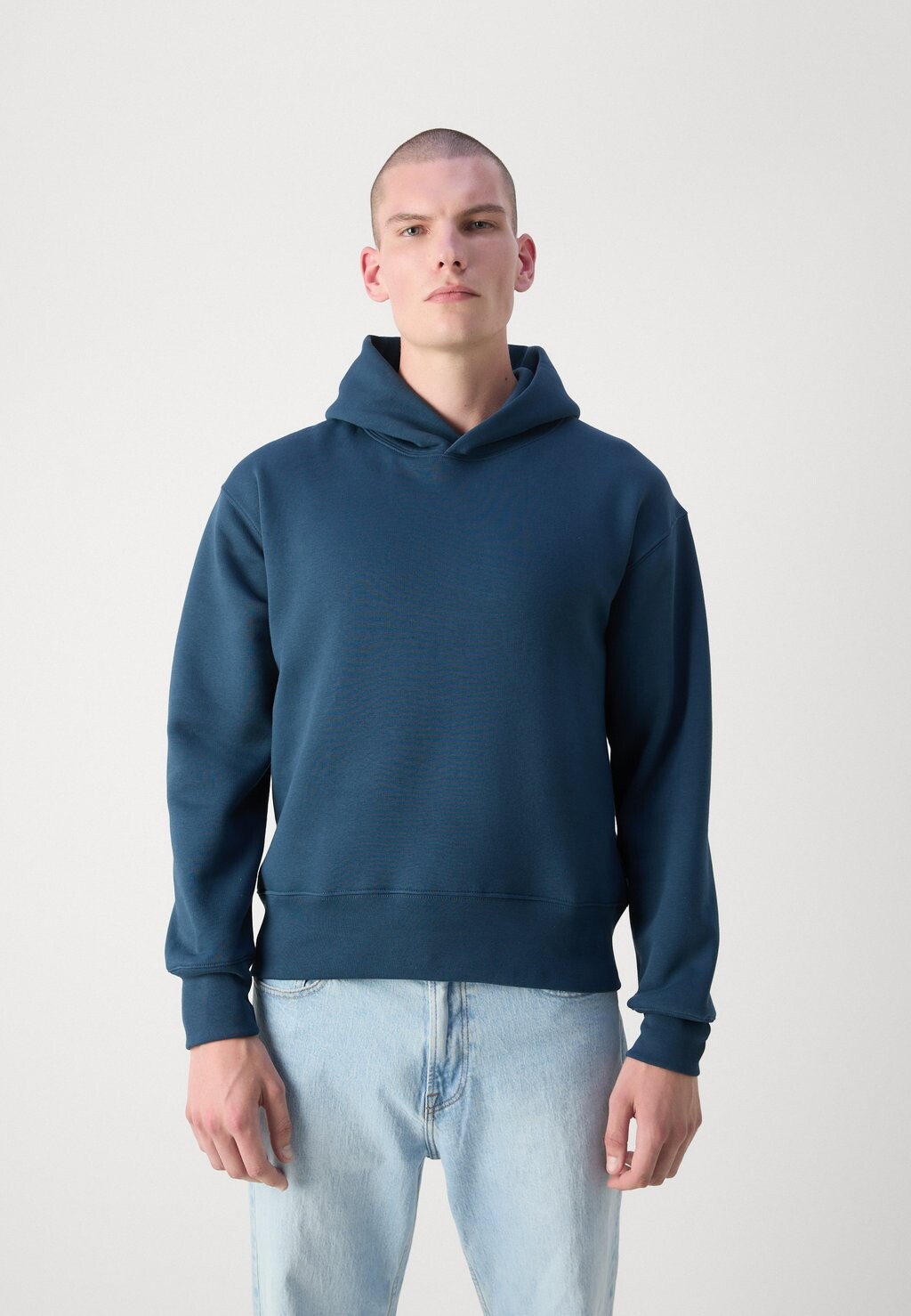 

Толстовка с капюшоном STANDARD HOOD Mads Nørgaard, темно-синий