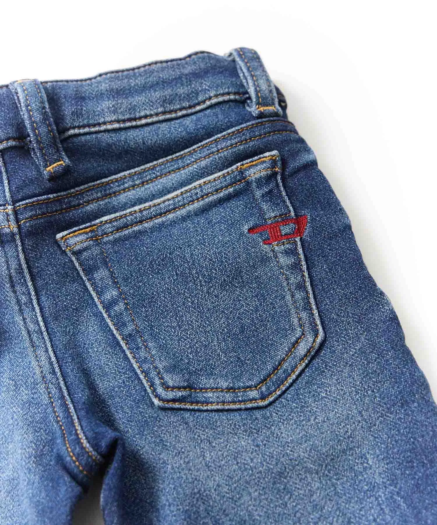 Детские и подростковые джинсовые брюки DIESEL — фото 4