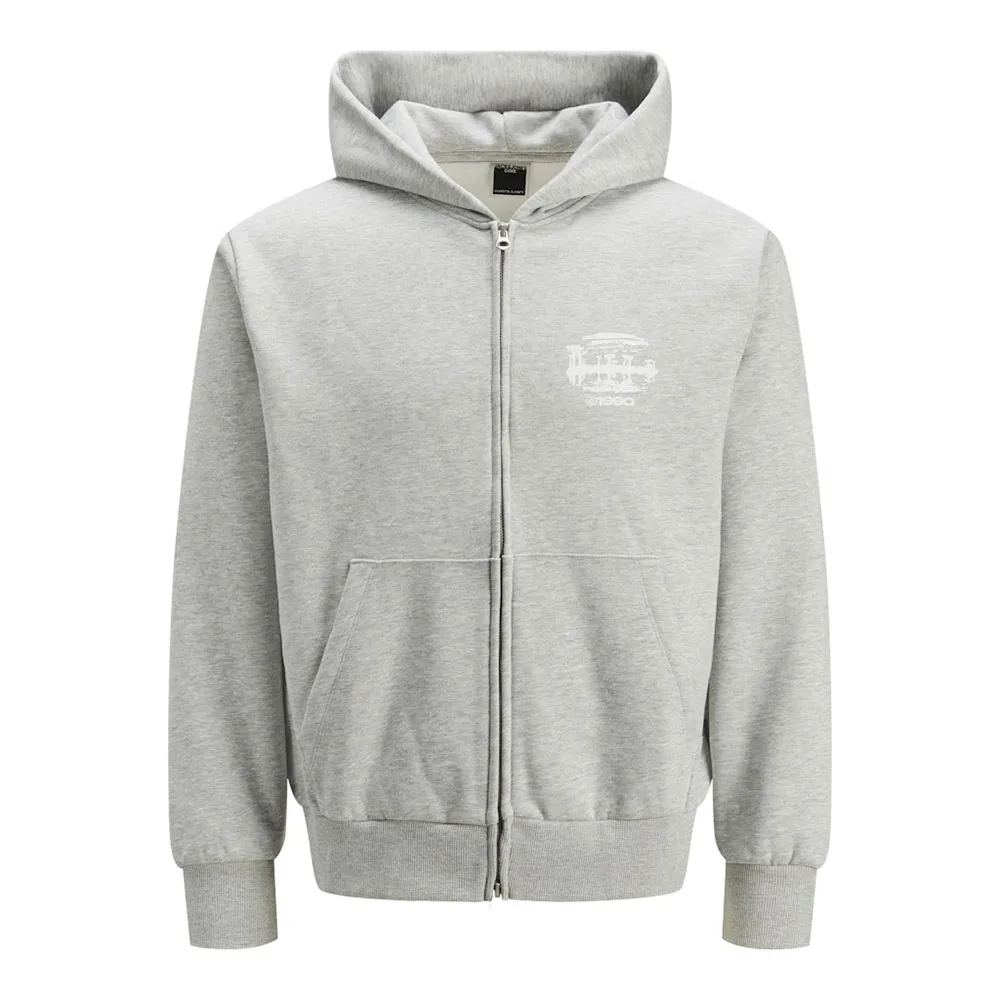 

Толстовка Jack & Jones Prime full zip, серый