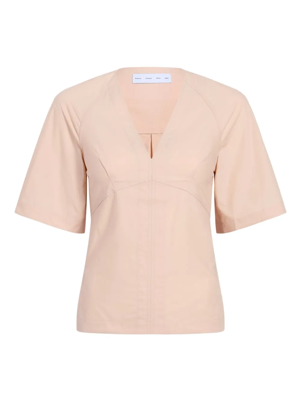 

Блуза с V-образным вырезом Proenza Schouler White Label, розовый
