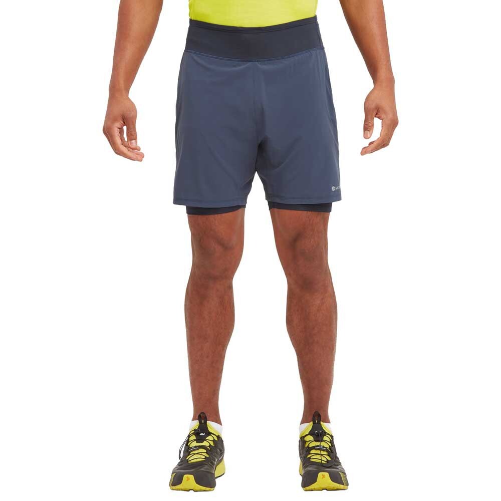 

Шорты Montane Slipstream Twin Skin, синий
