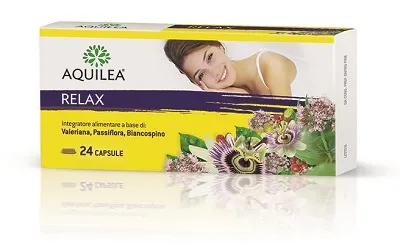 

Aquilea Relax Mental Wellbeing Добавка, 24 капсулы с экстрактами растений