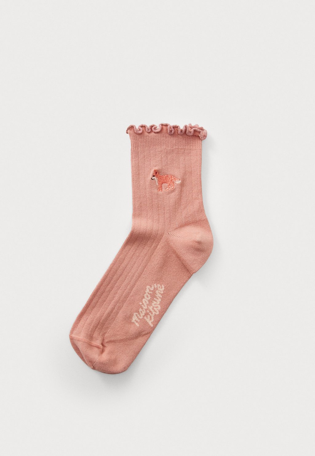 

Носки BABY FOX SOCKS Maison Kitsuné, светло-розовый