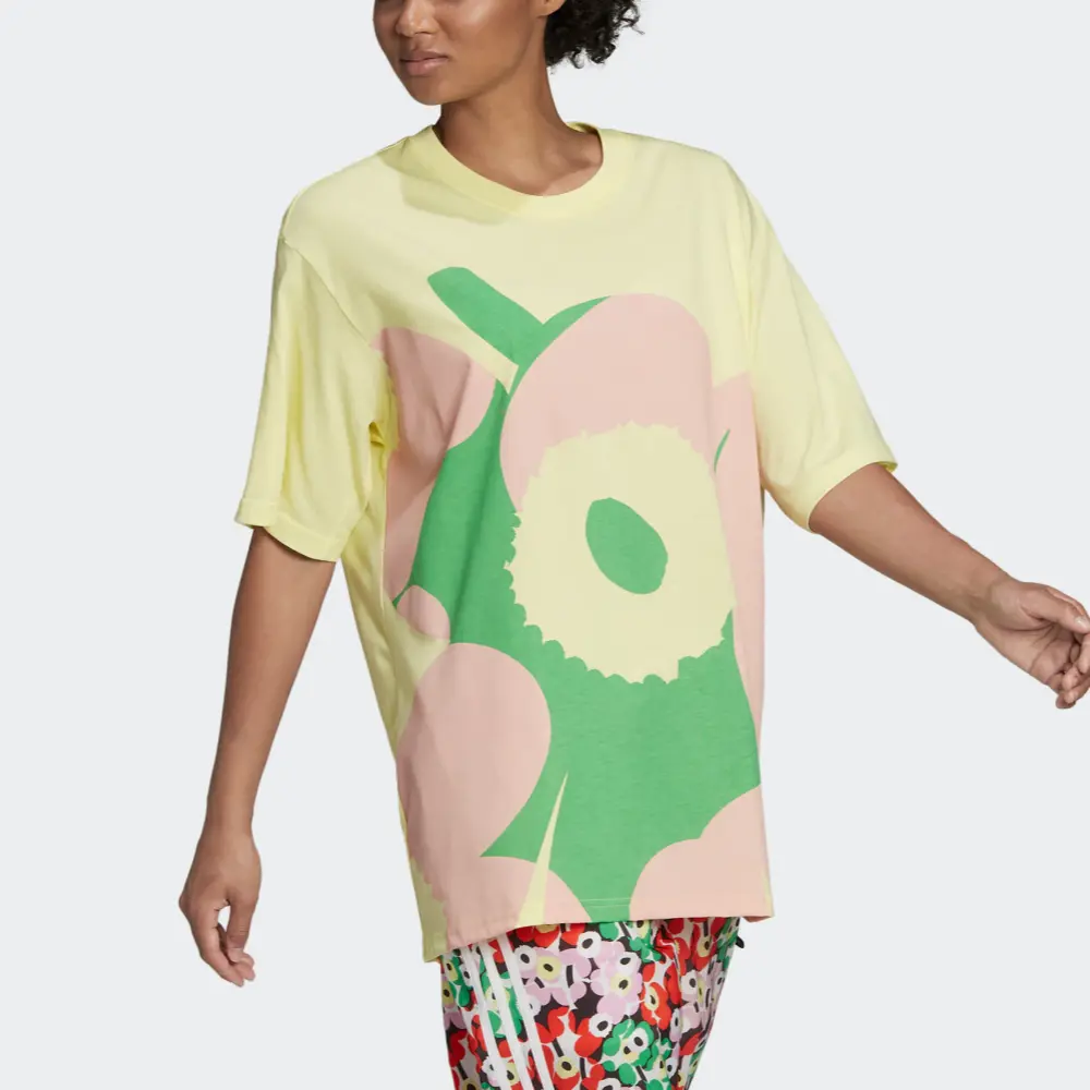 Футболка X Marimekko Pearl Lemon Adidas — фото 3