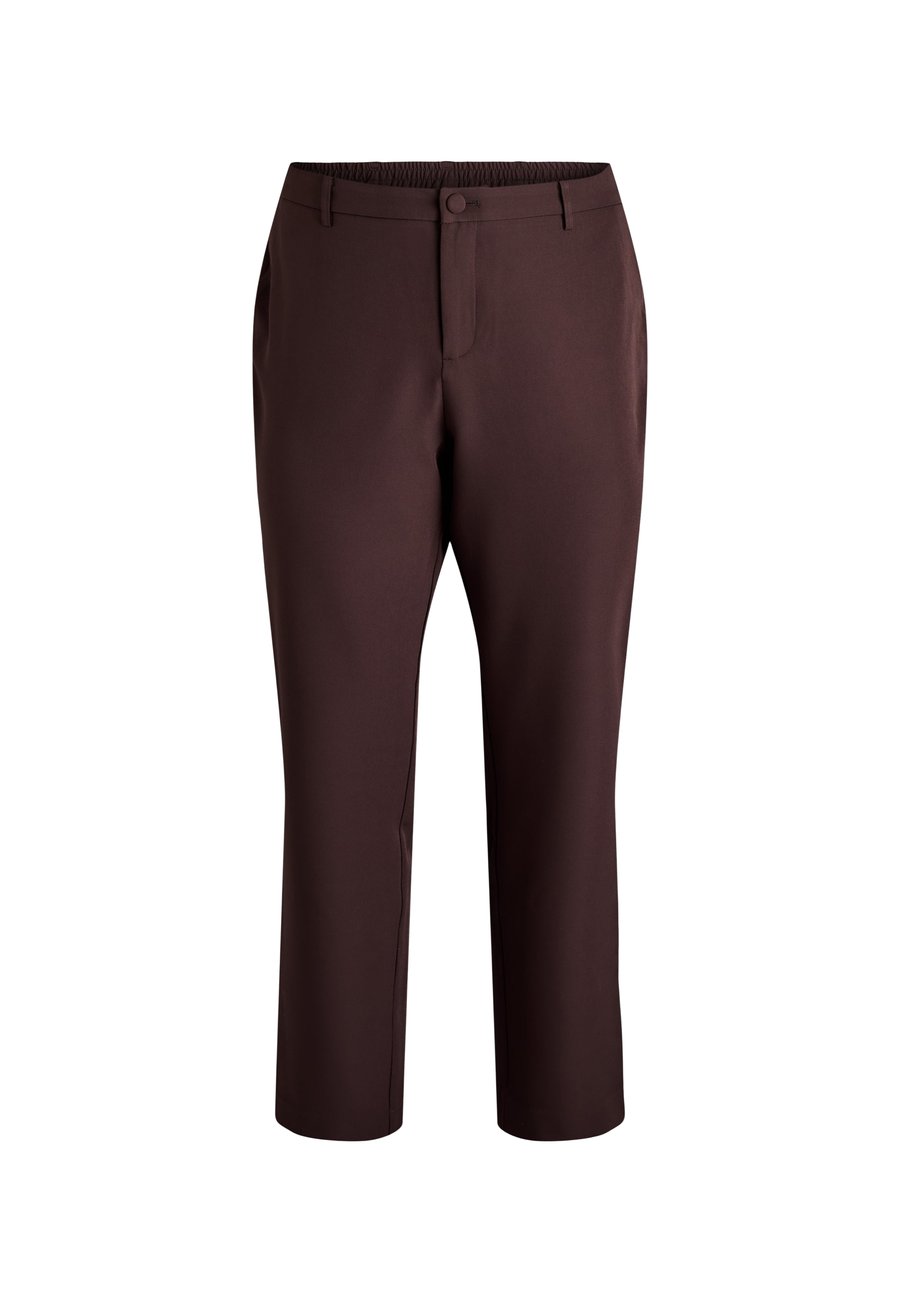 

Брюки Zizzi HOSE MIT TASCHEN UND GERADEM BEINVERLAUF, Brown