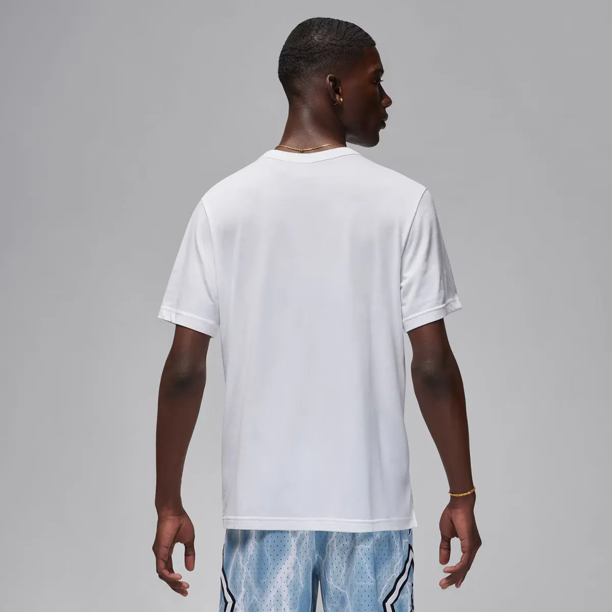 Мужская футболка Jordan Sport Nike, белый/черный — фото 2