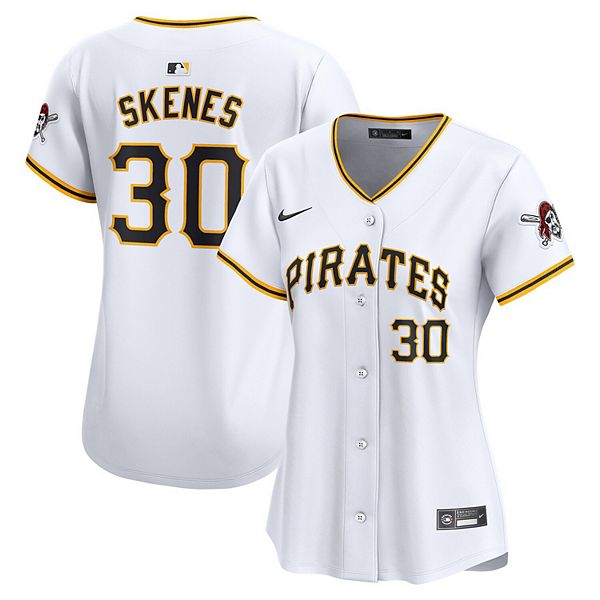 

Женская белая домашняя лимитированная футболка Paul Skenes Pittsburgh Pirates Nike