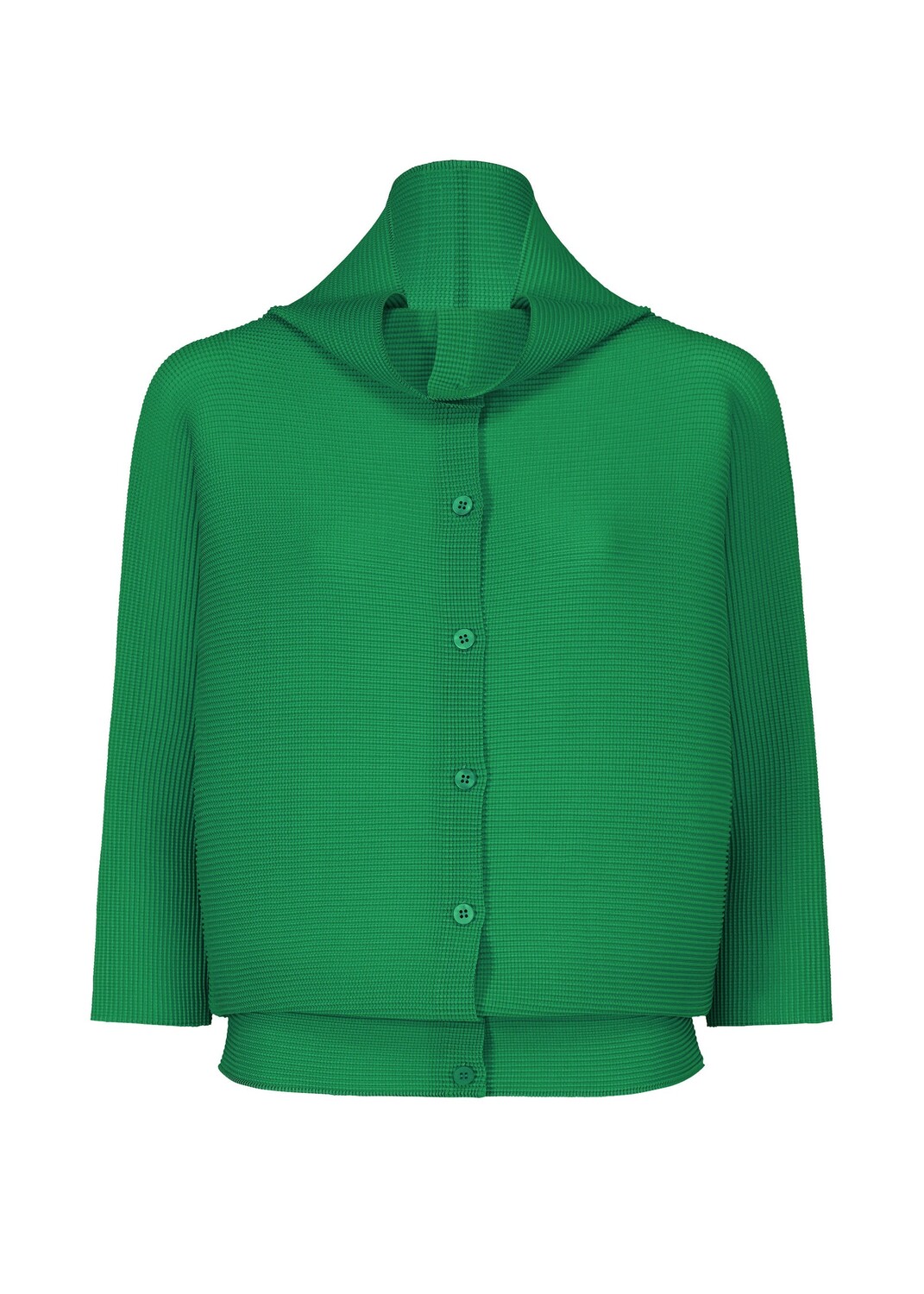 

Кардиган dolman stretch pleats 1 Me Issey Miyake, зеленый